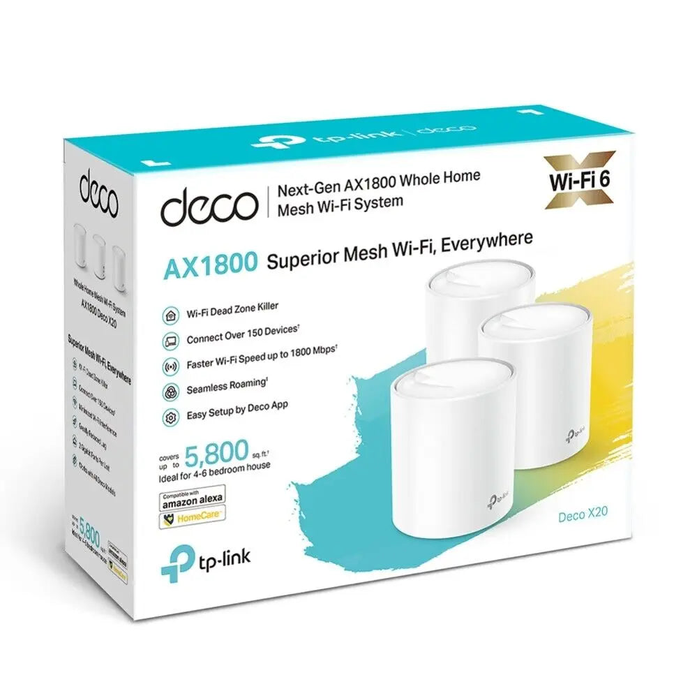 TP-Link Deco X20 AX1800 Mesh - genuine TP-Link product photo Kenya